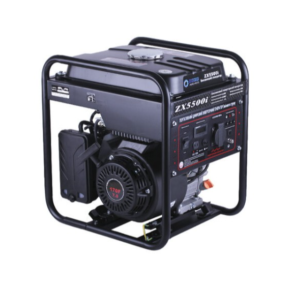 Генератор інверторний бензиновий TT AGRO MOTO ZX5500i 3.5/3.8 кВт